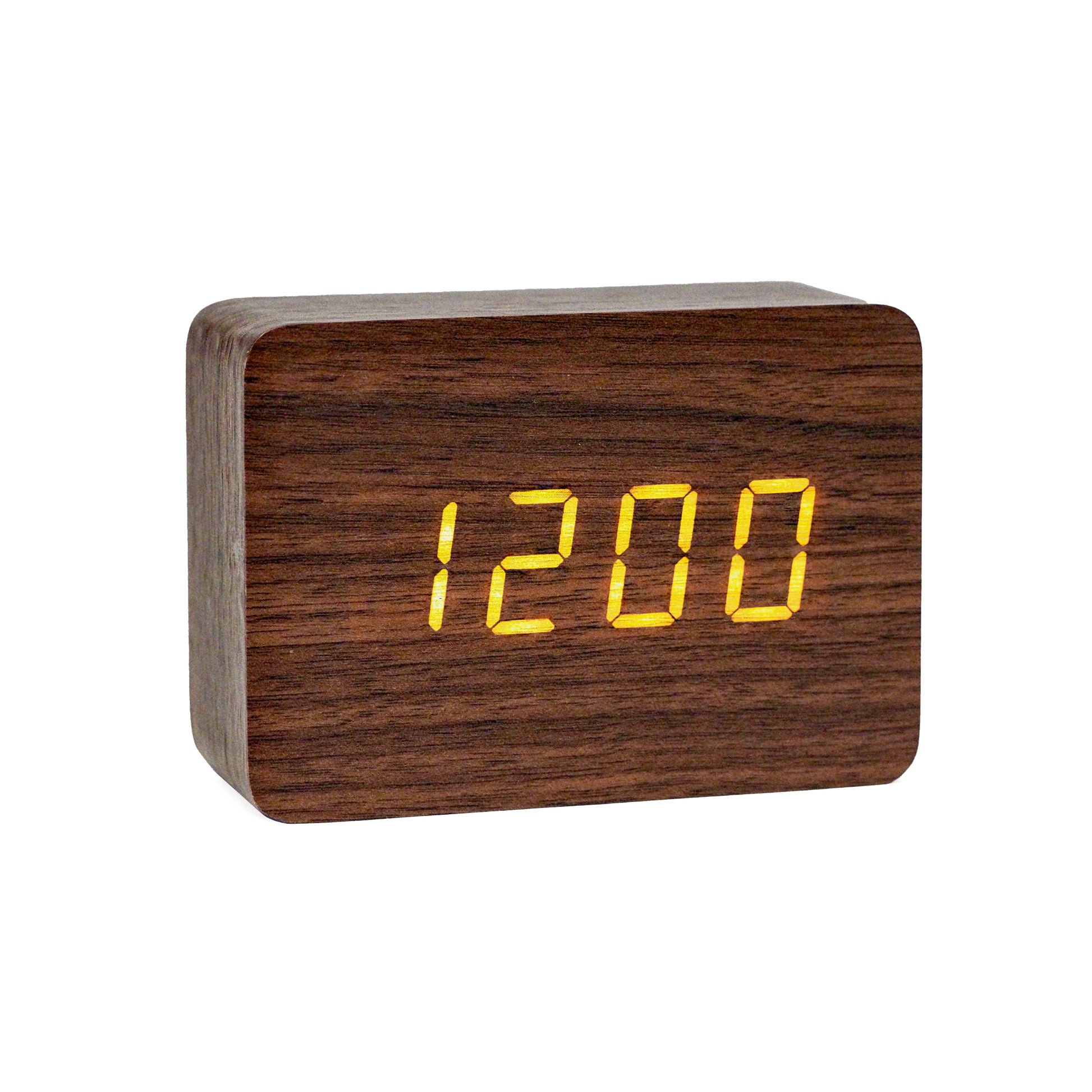 Beech Wood Digital Clock Dual Alarm Snooze Usb Alarm Clock Table Beech Wood Digital Clock Dual Alarm Snooze Usb Alarm Clock Table